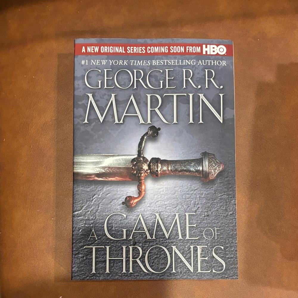 A Game of Thrones by George R.R. Martin - Gray Cover